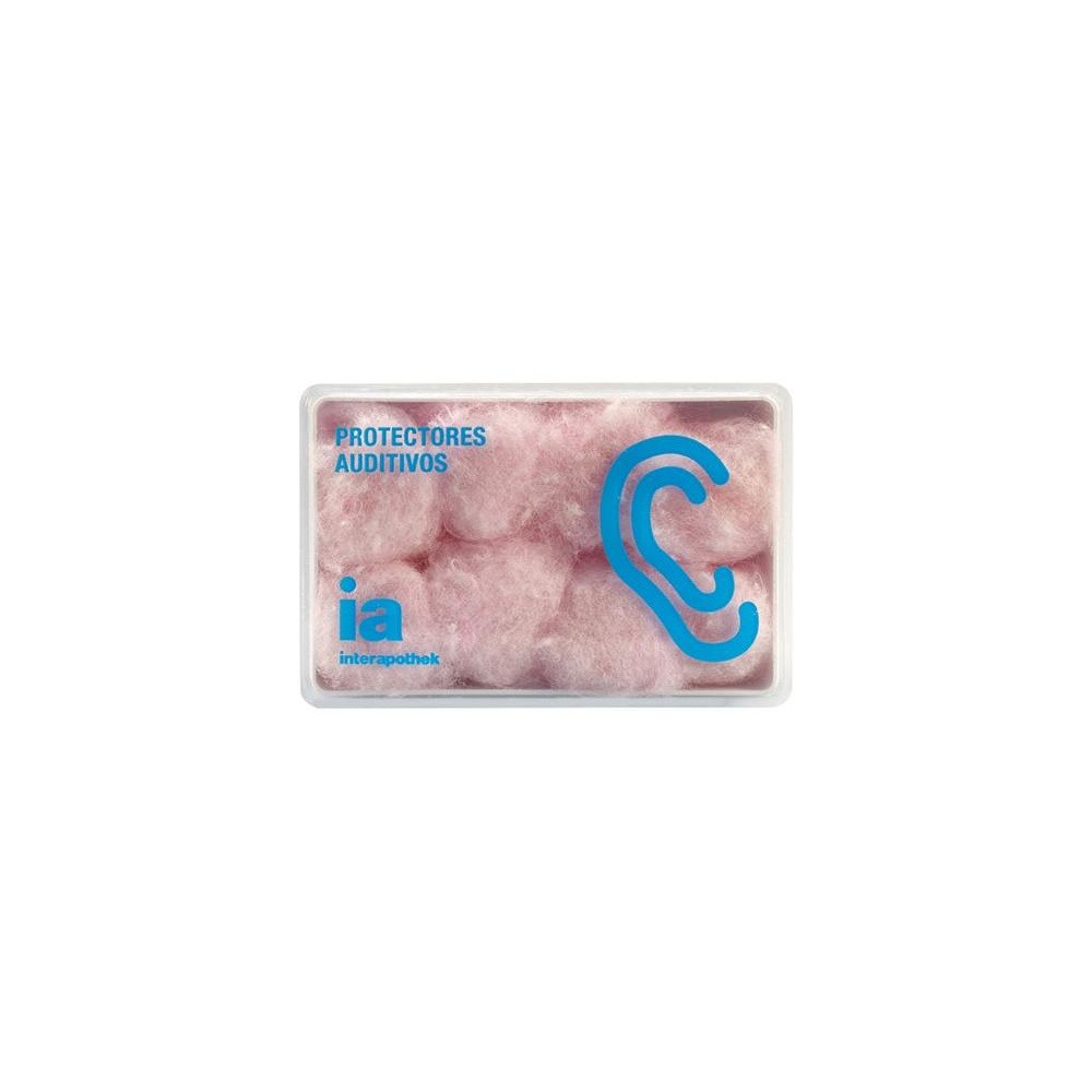 Interapothek Tapón Oído Cera Algodón 8Uds