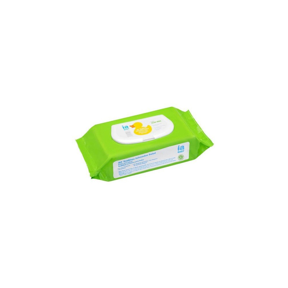 Interapothek Toallitas Bebé Aloe 80 Uds Con Tapa