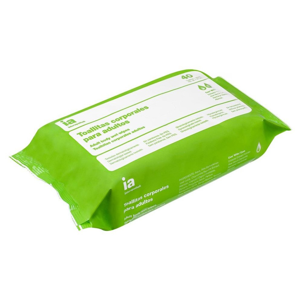 Interapothek Toallitas Corporales Adultos 40Uds