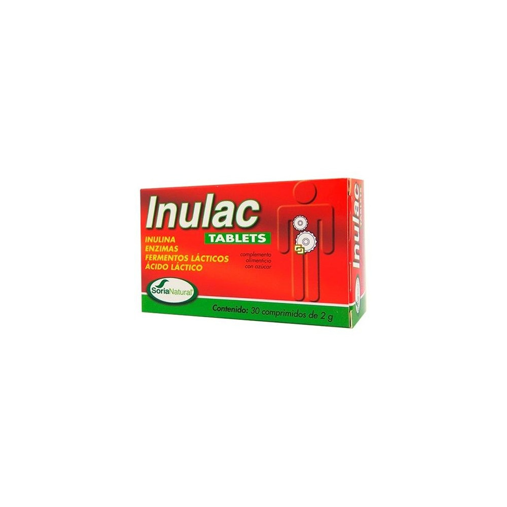 Inulac Tablets 30 Comprimidos Soria