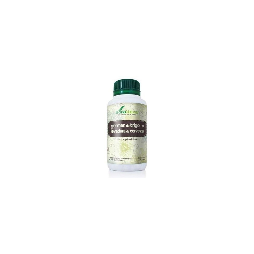Soria Natural Germen De Trigo + Levadura De Cerveza 500Comp