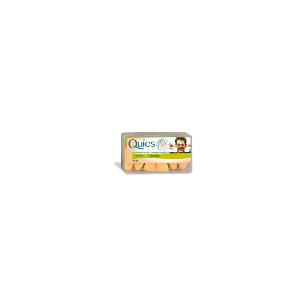 Quies Tapones Espuma Color Carne, 6 Unidades
