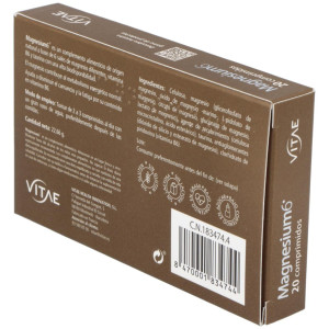 Vitae Magnesium6 20 Comprimidos
