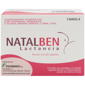 Natalben Lactancia 60 Capsulas