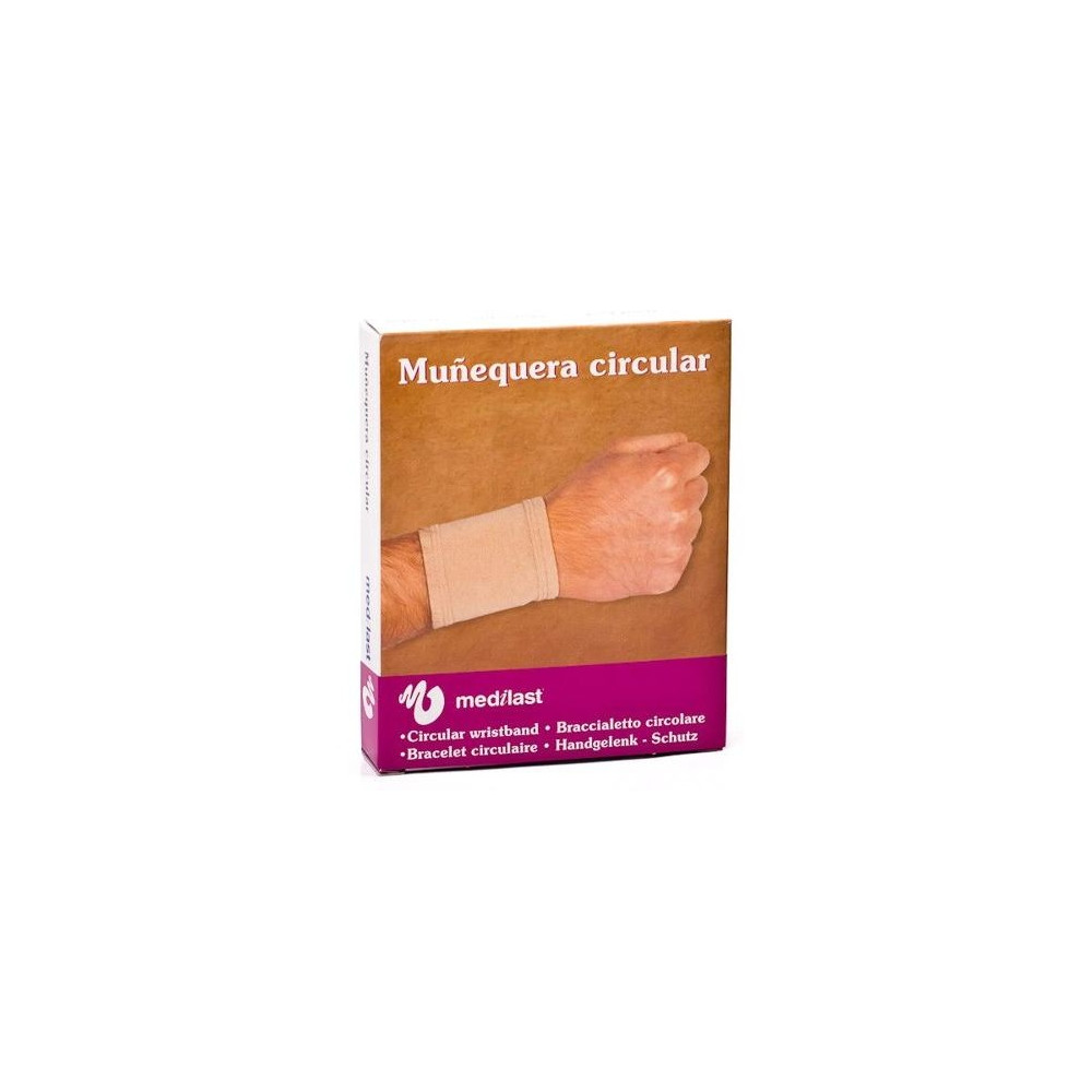 Muñequera Medilast Circular 810 Gde Beig