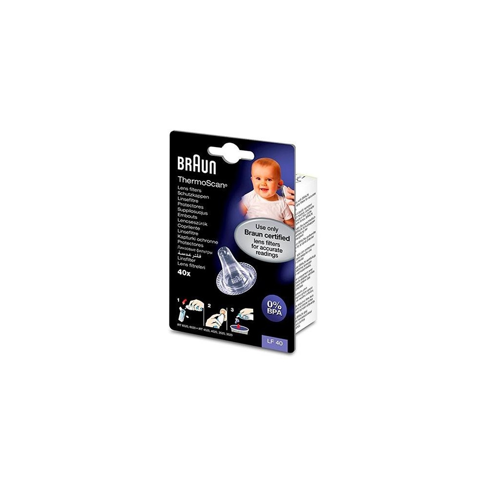 Braun Thermoscan Boquillas De Recambio 40Uds