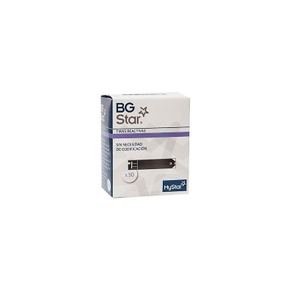 Bgstar Tiras Reactivas 50Uds