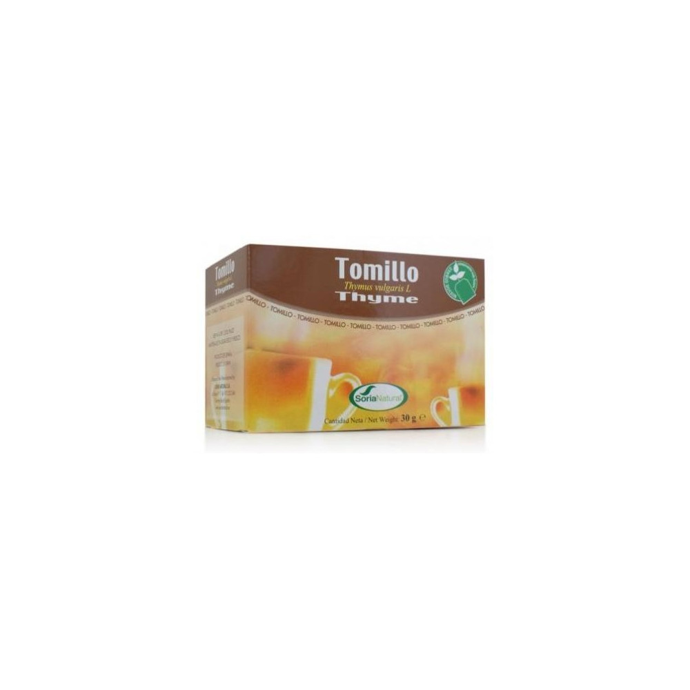 Soria Natural Tomillo Infusión 20 Filtros