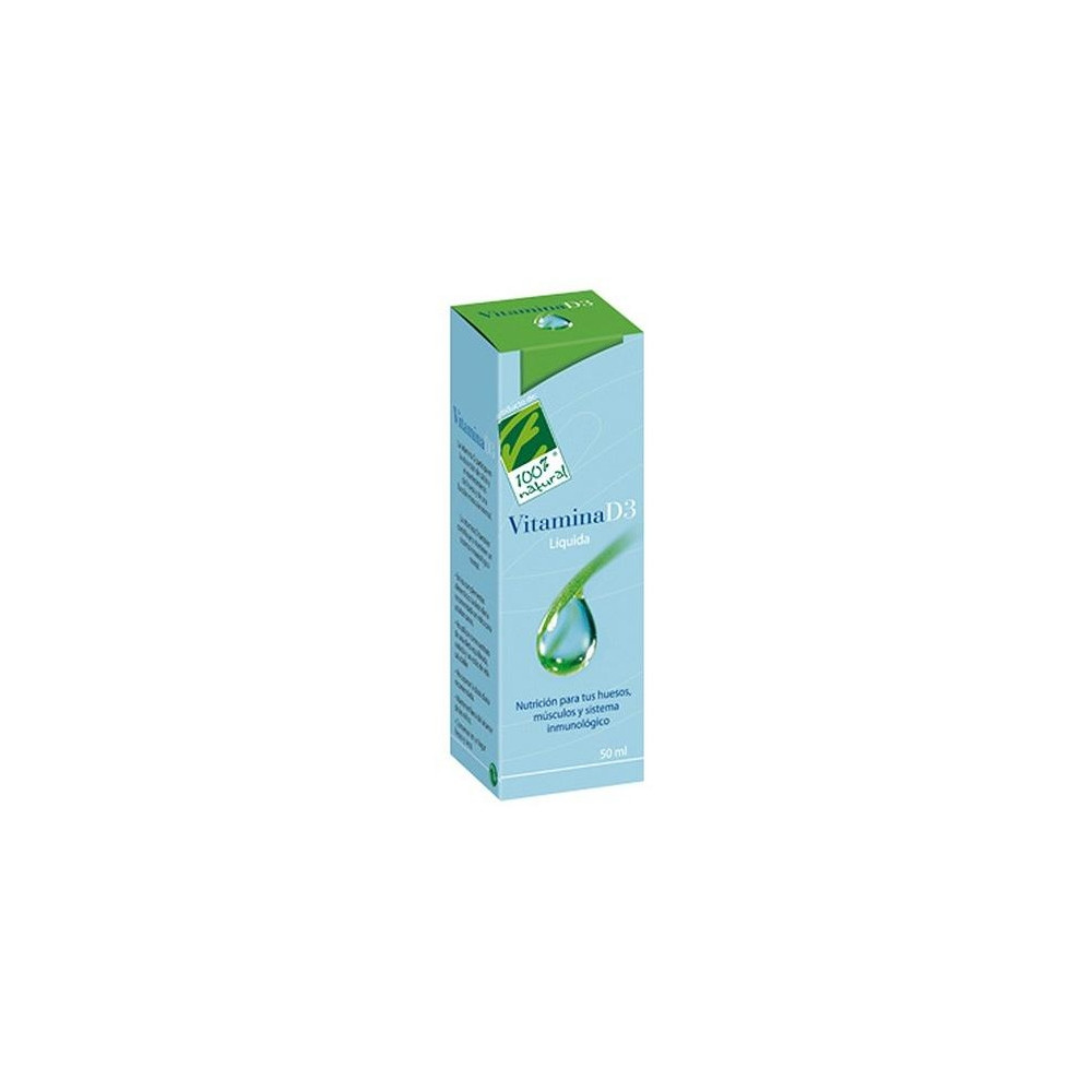 Vitamina D3 Liquida 50Ml 100% Natural