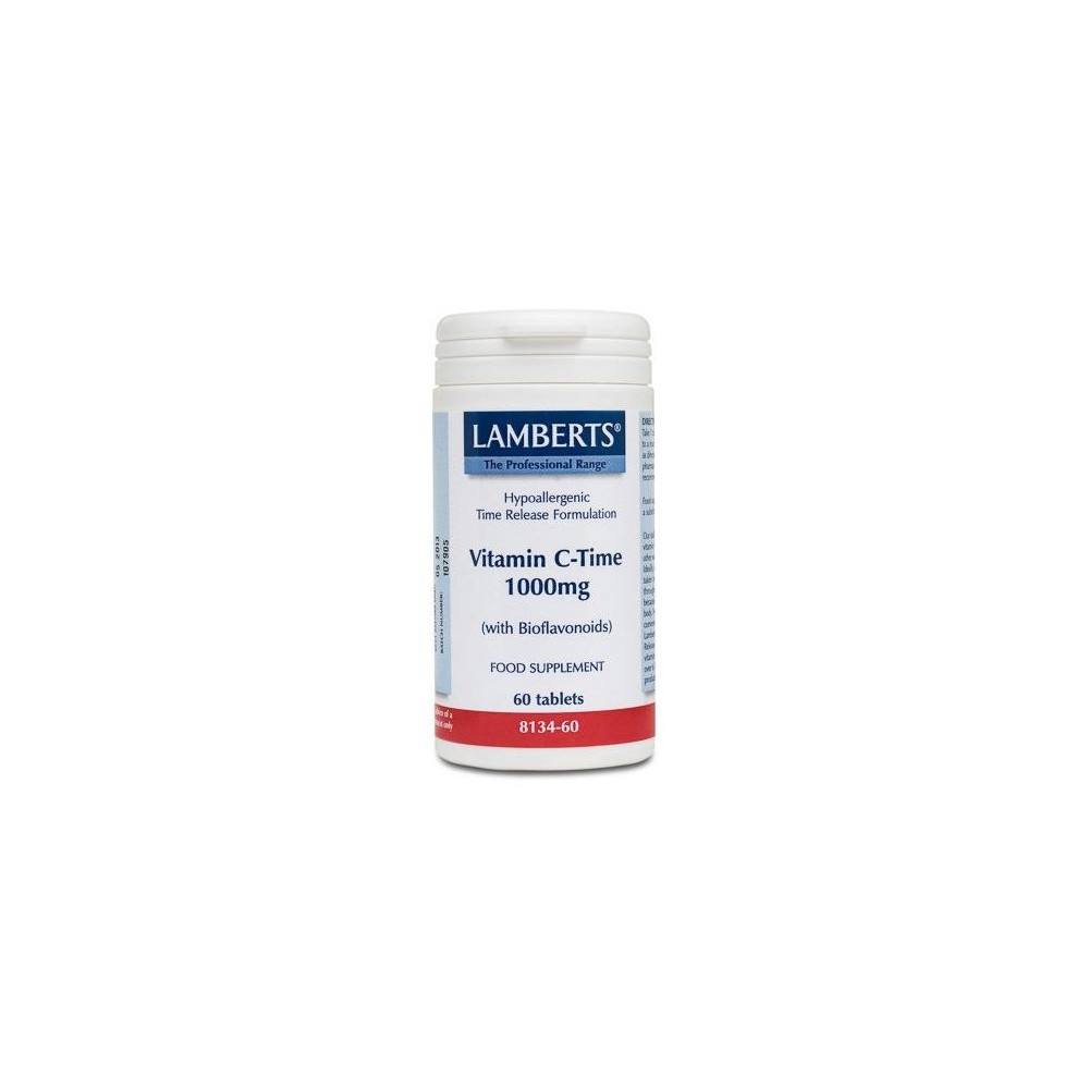 Vit.C 1000Mg. Time De Liberacion Sostenida 60 Comp