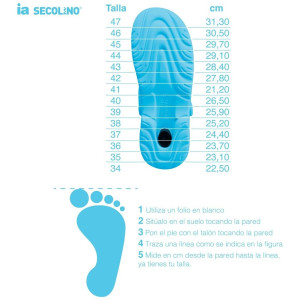 Secolino Zueco Ia Blanco Talla 36 2Uds