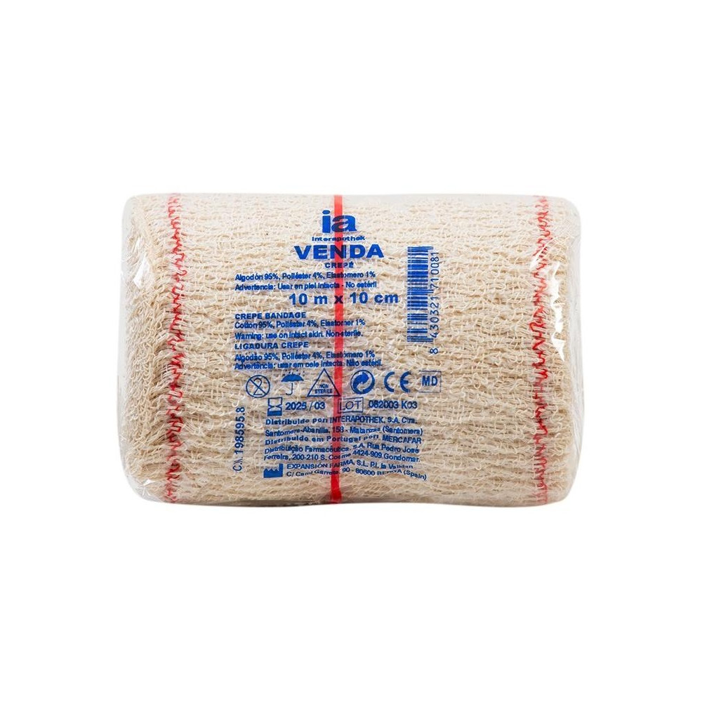 Interapothek Venda Crepé 10Cmx10M