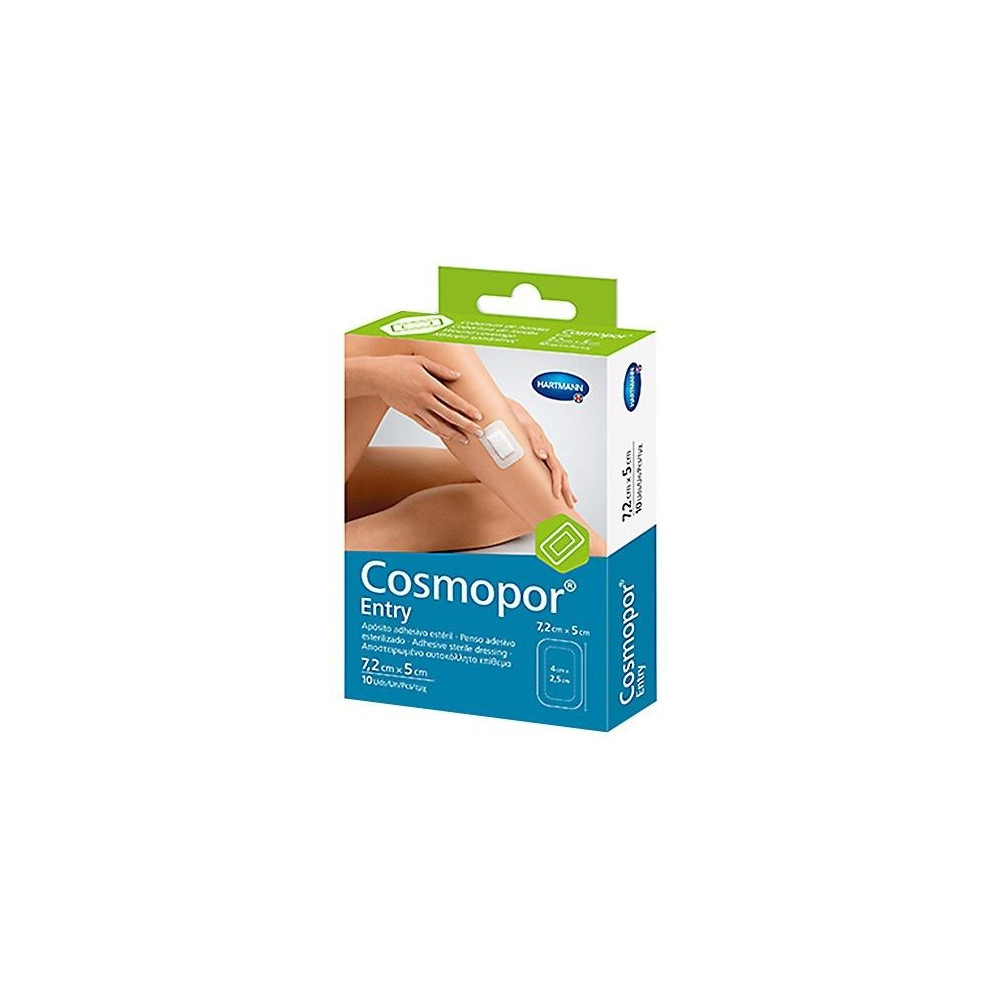 Cosmopor Entry Aposito Esteril 7,2 X 5 Cm 10 U