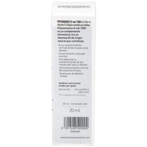 Physiomance D-Nat 1000 Gotas 20Ml.