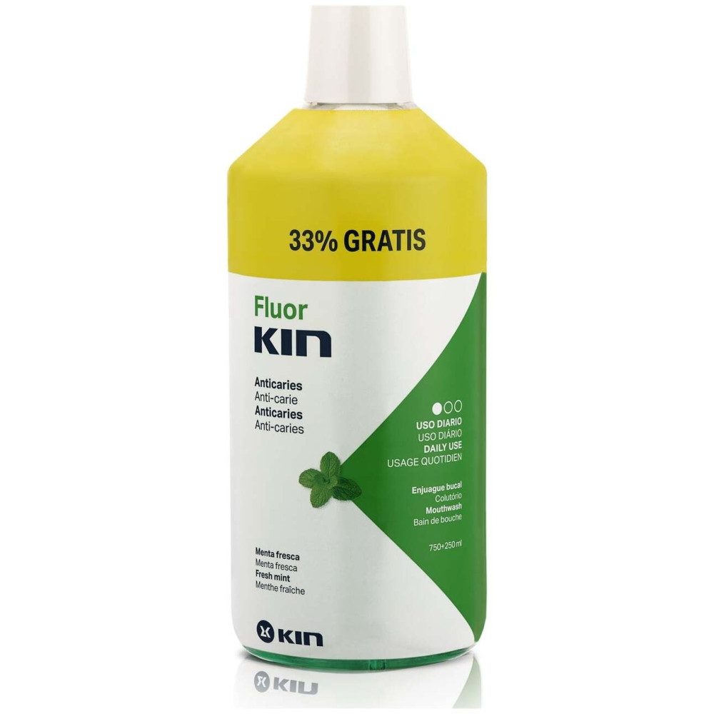Fluor Kin Anticaries Colutorio Diario 0,5%, 750 Ml