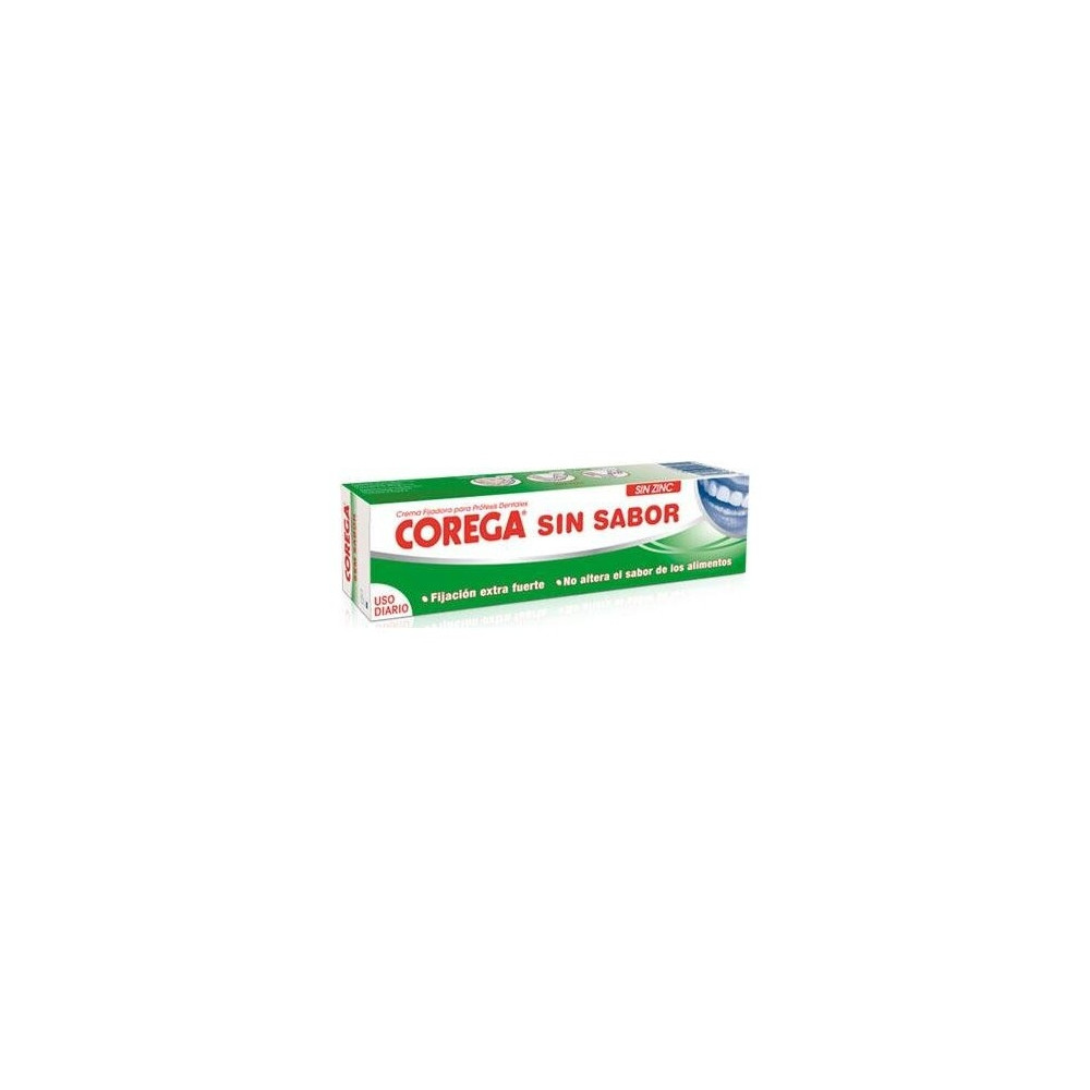 Corega Crema De Fijación Fuerte Sin Sabor 70Gr