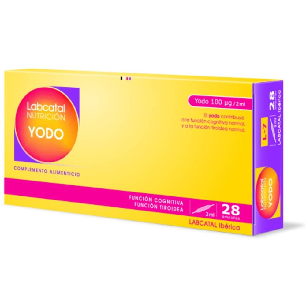 Labcatal Nutrición Yodo (Labcatal 7), 28 Ampollas
