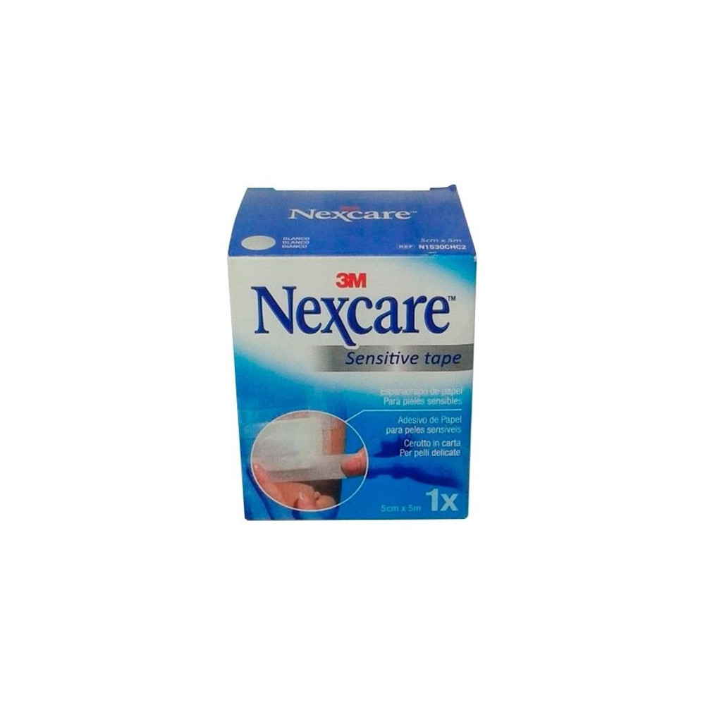 3M Esparadrapo Nexcare Papel Blanco 5Mx5Cm