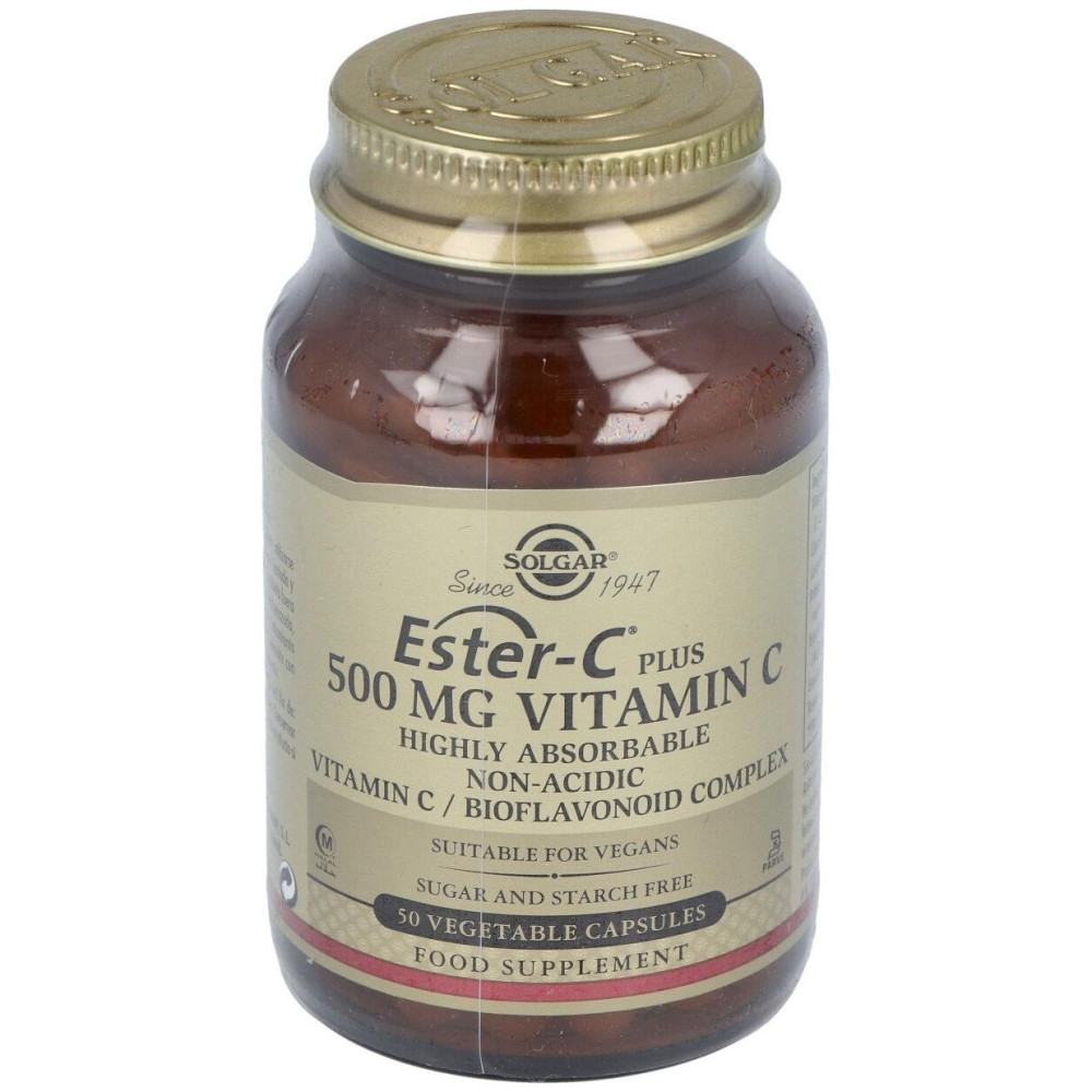 Ester-C® Plus 500Mg Cápsulas Vegetales 50 U