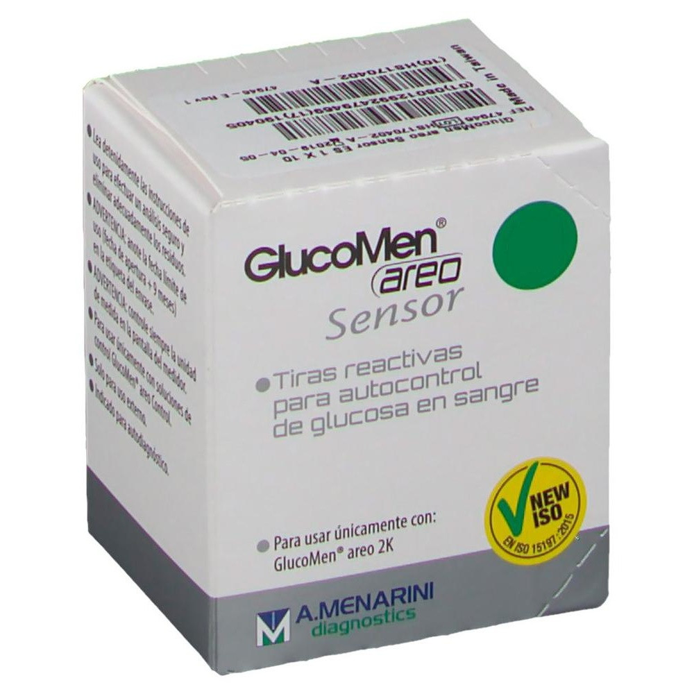 Glucomen Areo Sensor Glucosa 25 Tiras