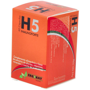 Ergonat H5 Inmunoforte 40 Cap Ergosphere