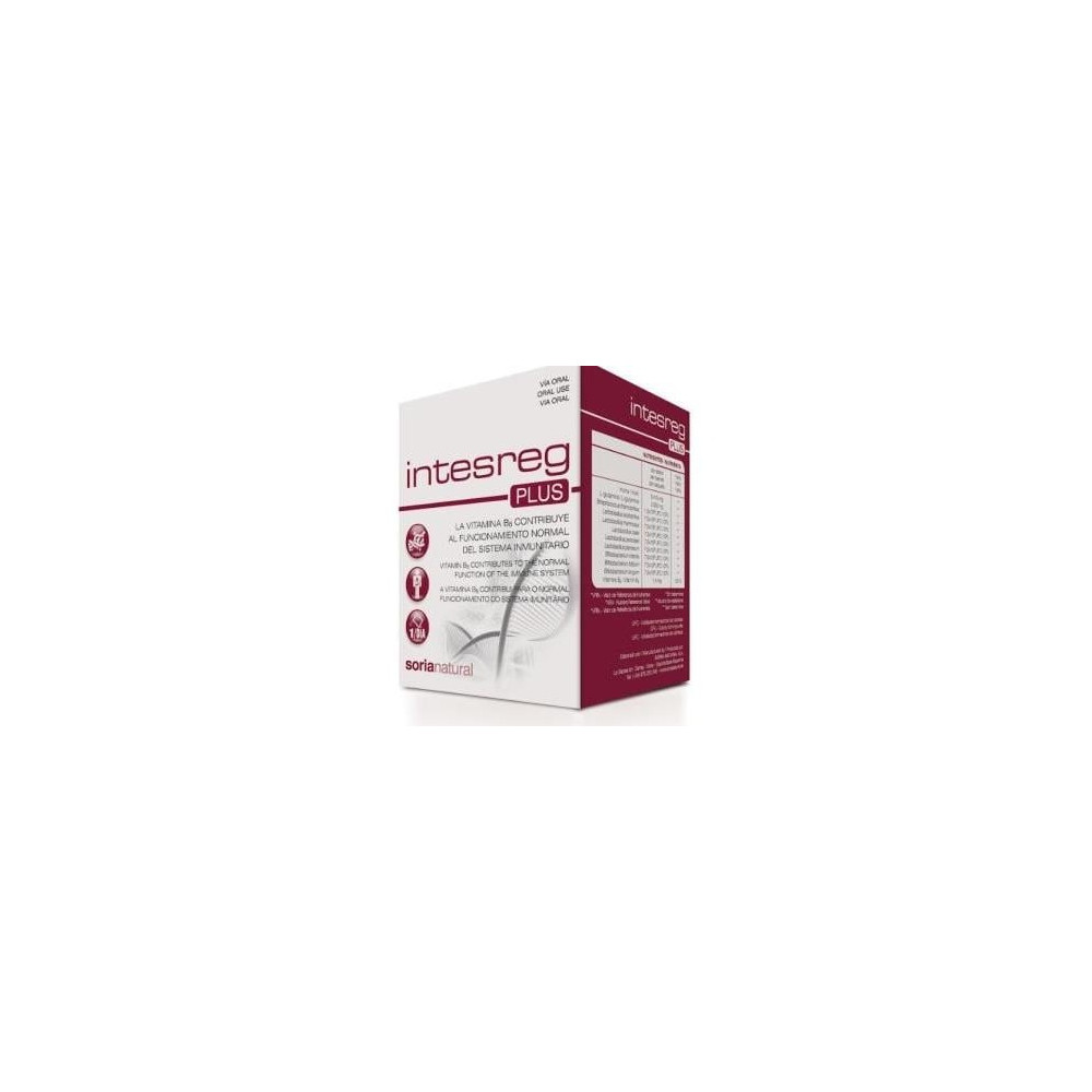 Soria Natural Intesreg Plus 14 Sobres X 10G