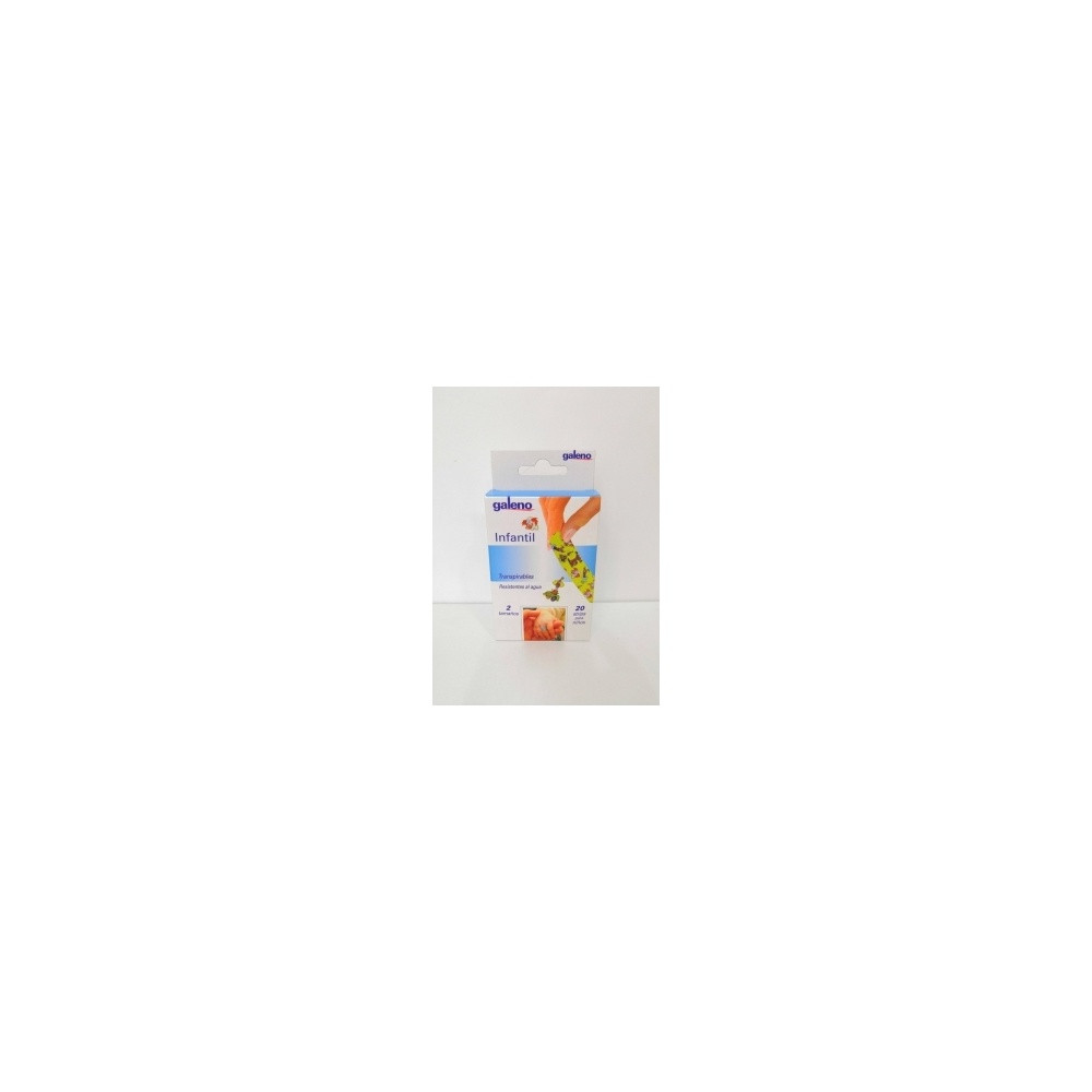 Galeno Infantil Aposito Adhesivo (Strops 72X 20Mm / 56X 17Mm) 20