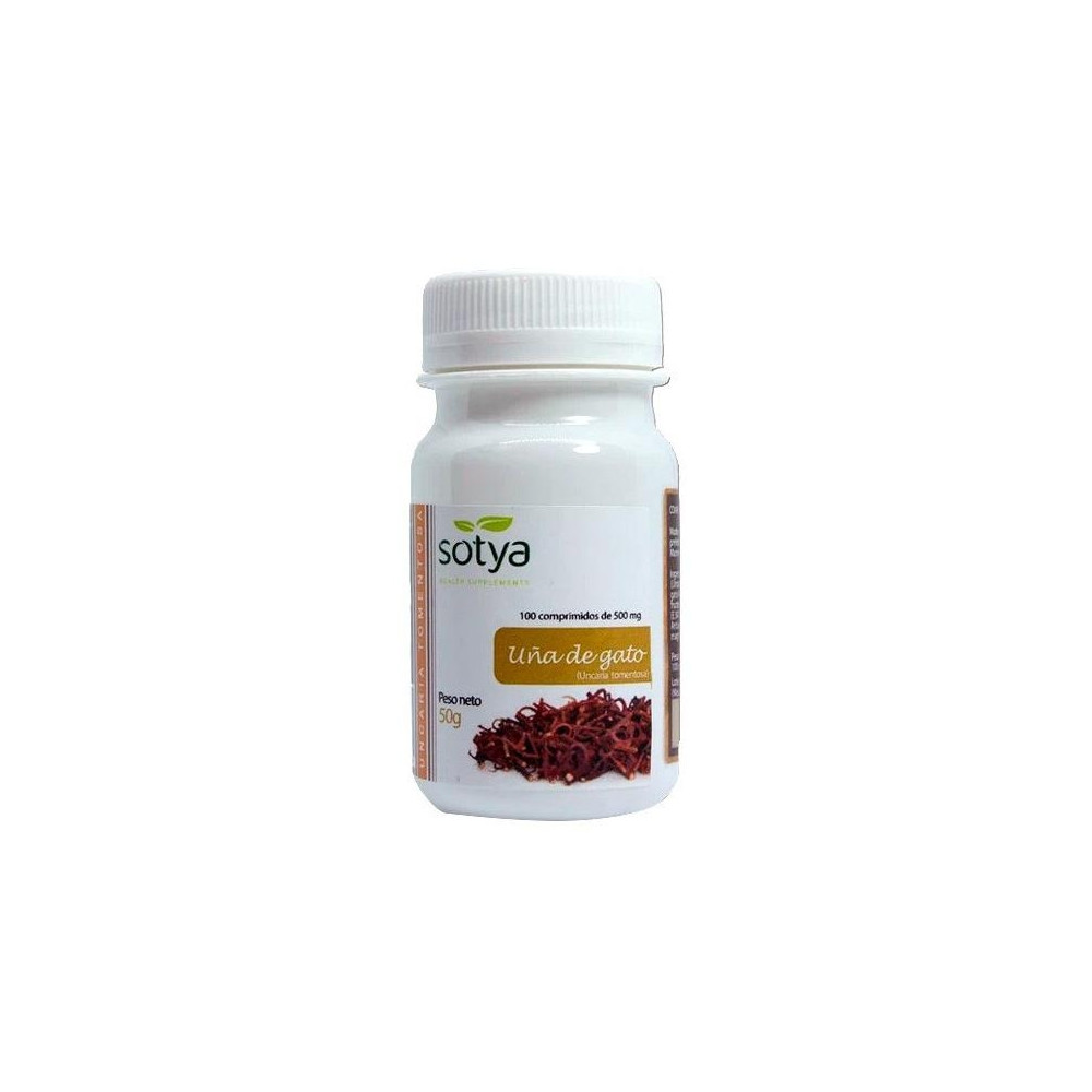 Sotya Uña De Gato 100 Comprimidos 500Mg