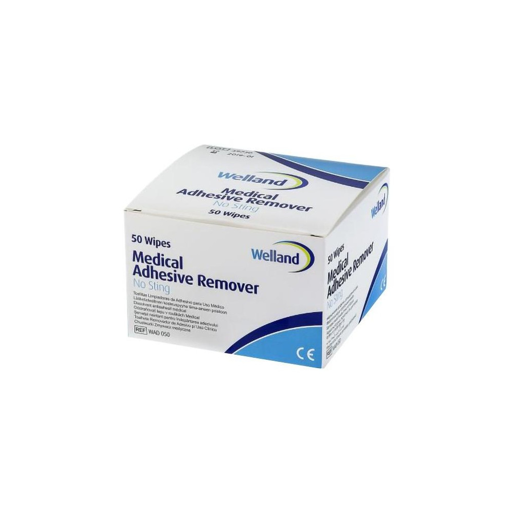 Welland Adhesive Remover Ostomia + 50 Toallitas Limpiadoras