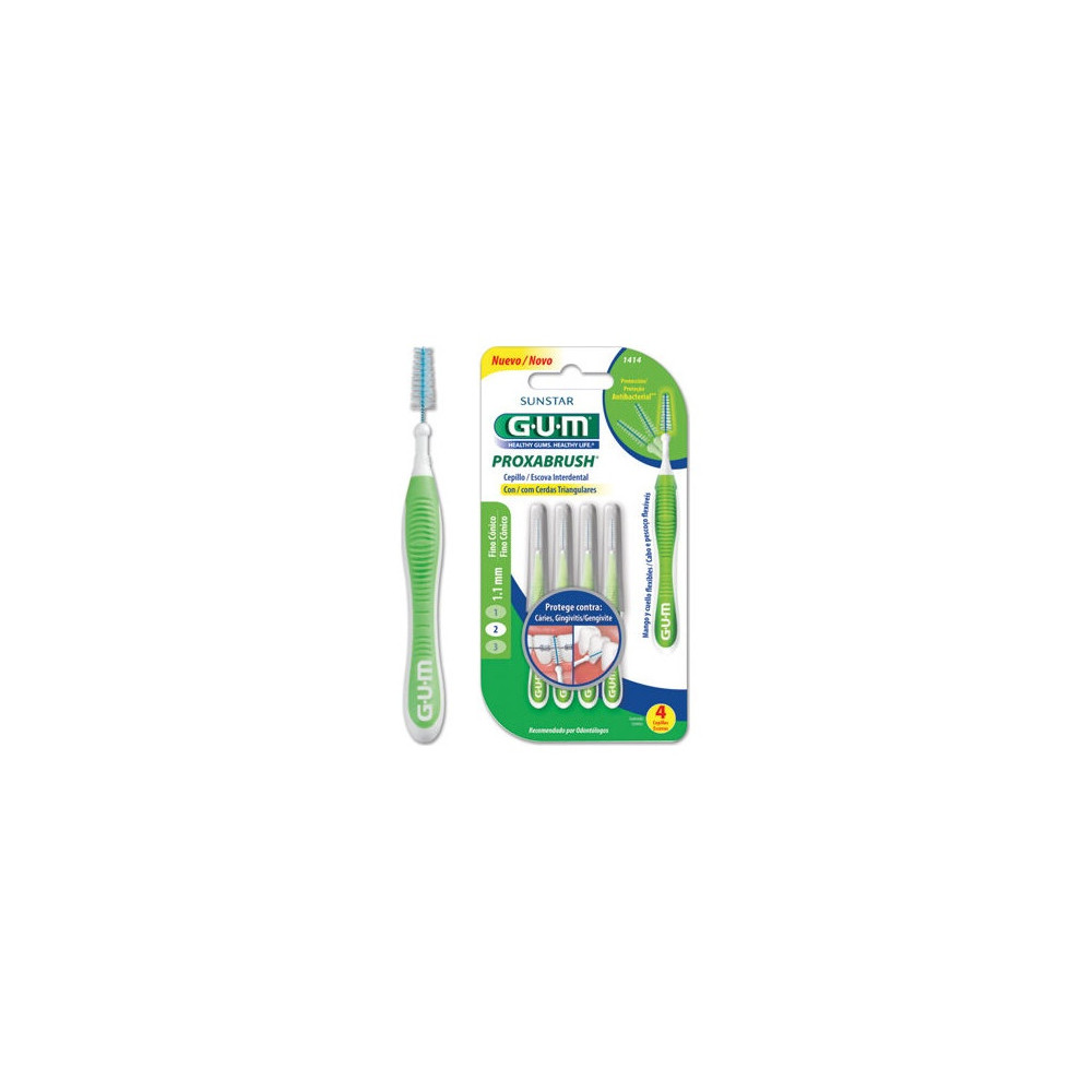 Gum® Proxabrush Cepillo Ultrafino R:1414 4Uds