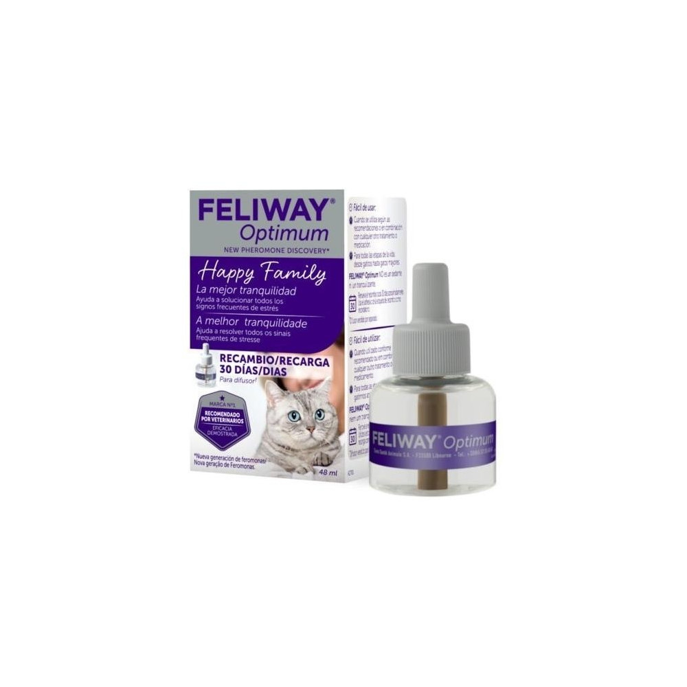 Ceva Feliway Optimum Recambio 48Ml
