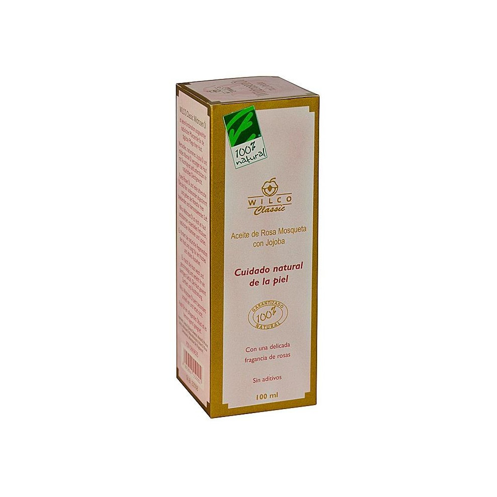 Cien Por Cien Natural Aceite Jojoba C/Rosa Mos 100Ml 100% Natur