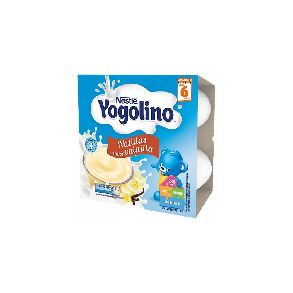Nestle Yogolino Natillas Con Galleta 4X100G