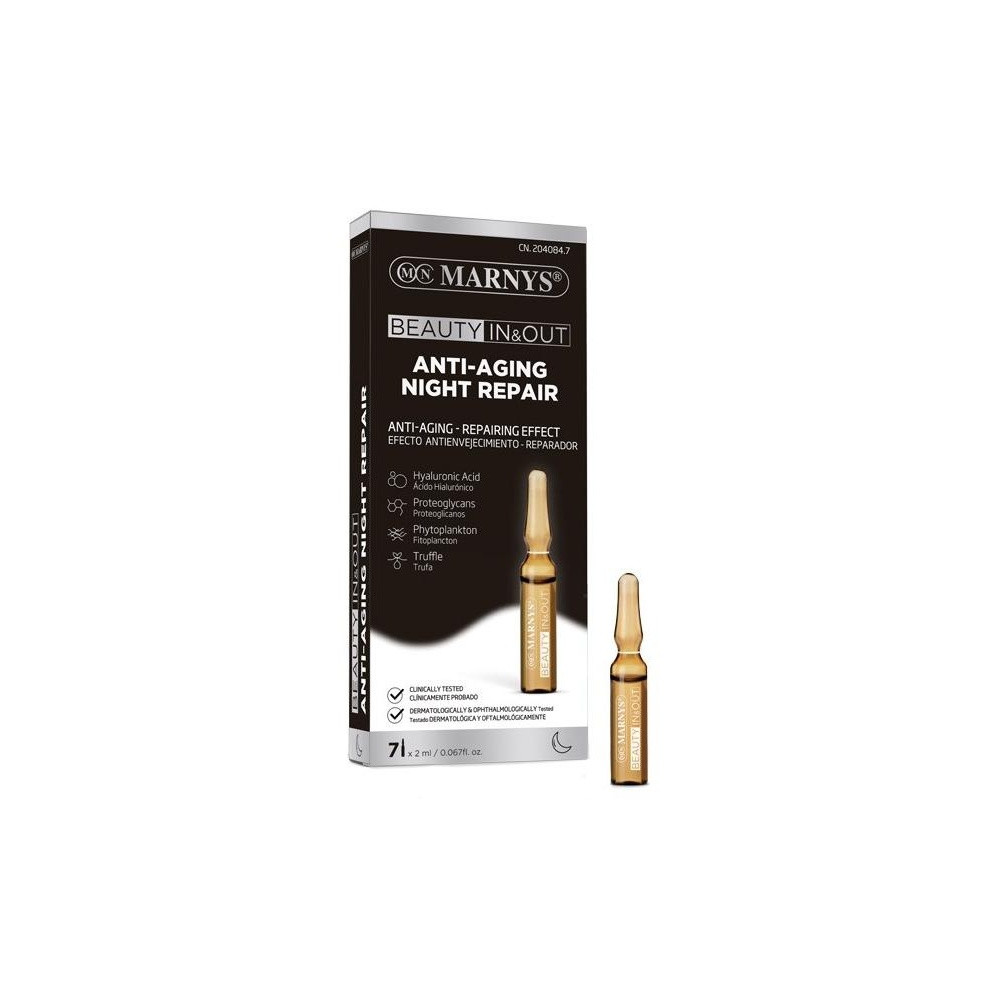 Marnys Beauty In Y Out Night Repair 7 Ampollas