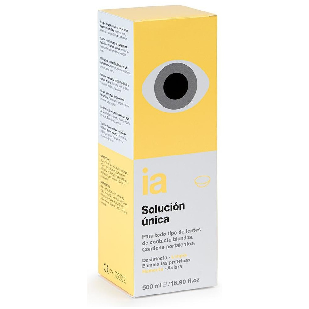 Interapothek Pack Lentes Contacto Blandas Solución 500+100Ml