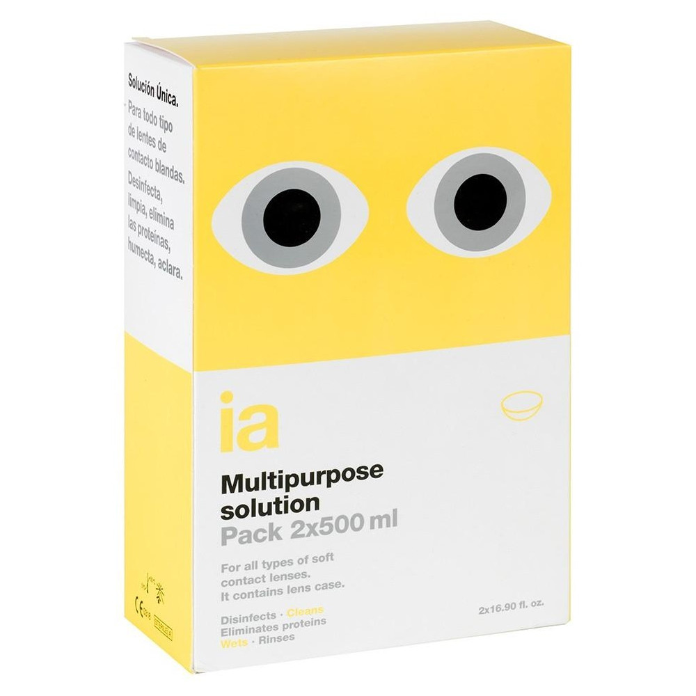 Interapothek Pack Solución Única 2X500Ml