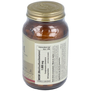 Msm (Metilsulfonilmetano) 1000Mg. 60Comp.