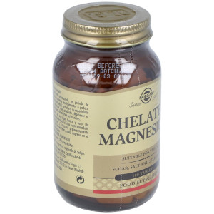 Solgar Magnesio Quelado 100 Comprimidos