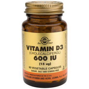 Solgar Vitamina D3 600Ui 60...