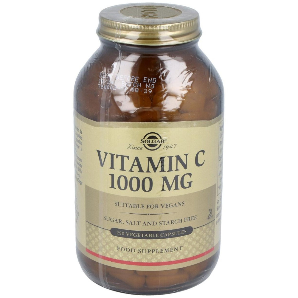 Vitamina C 1000Mg. Cápsulas Vegetales 250 U