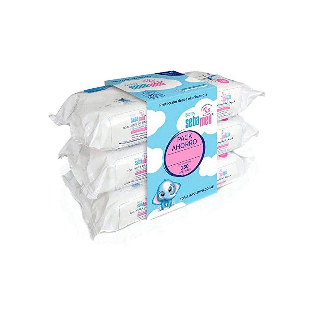 Sebamed Baby Toallitas Limpiadoras 3X60Uds