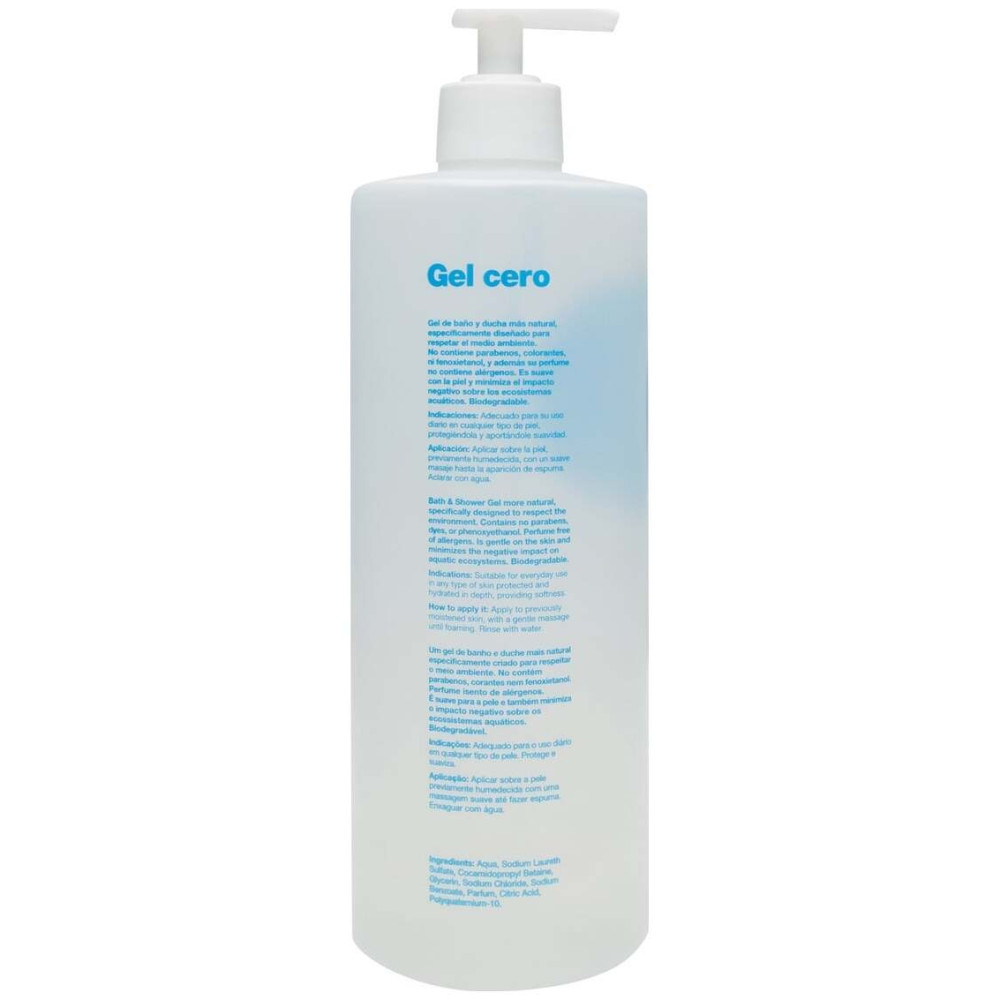 Interapothek Gel Natural Cero 750Ml Con Dosificador