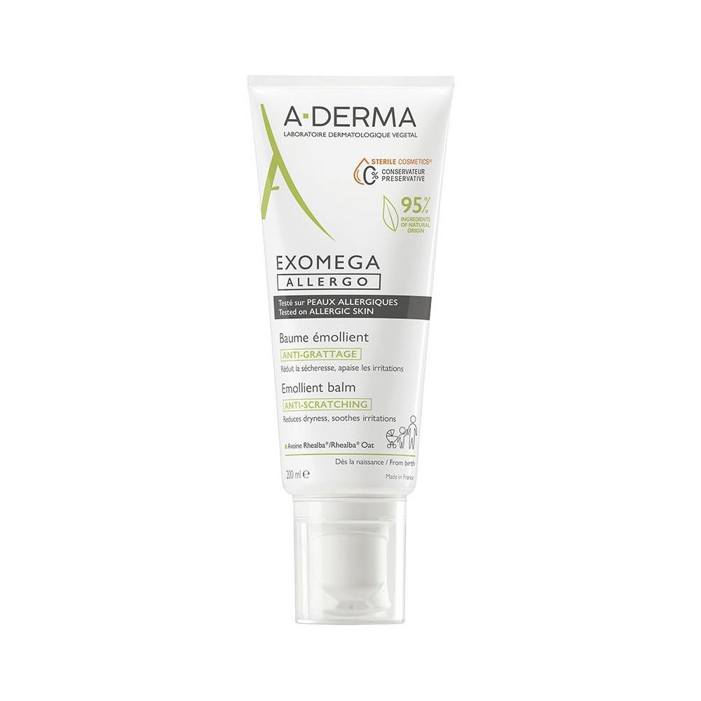 A-Derma Exomega Allergo Balsamo Anti-Rascado 200Ml