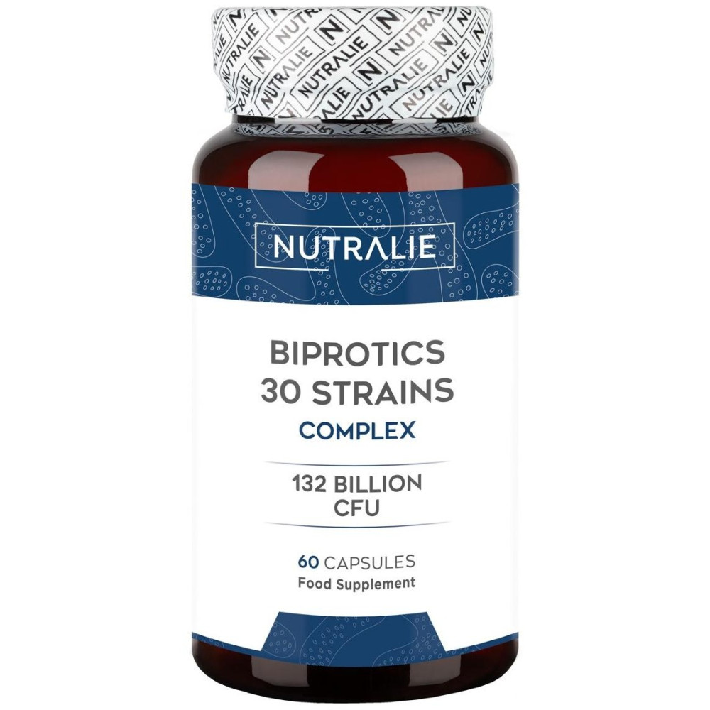 Nutralie Probióticos 30 Cepas 264 Billones Ufc Biprotics 60Caps