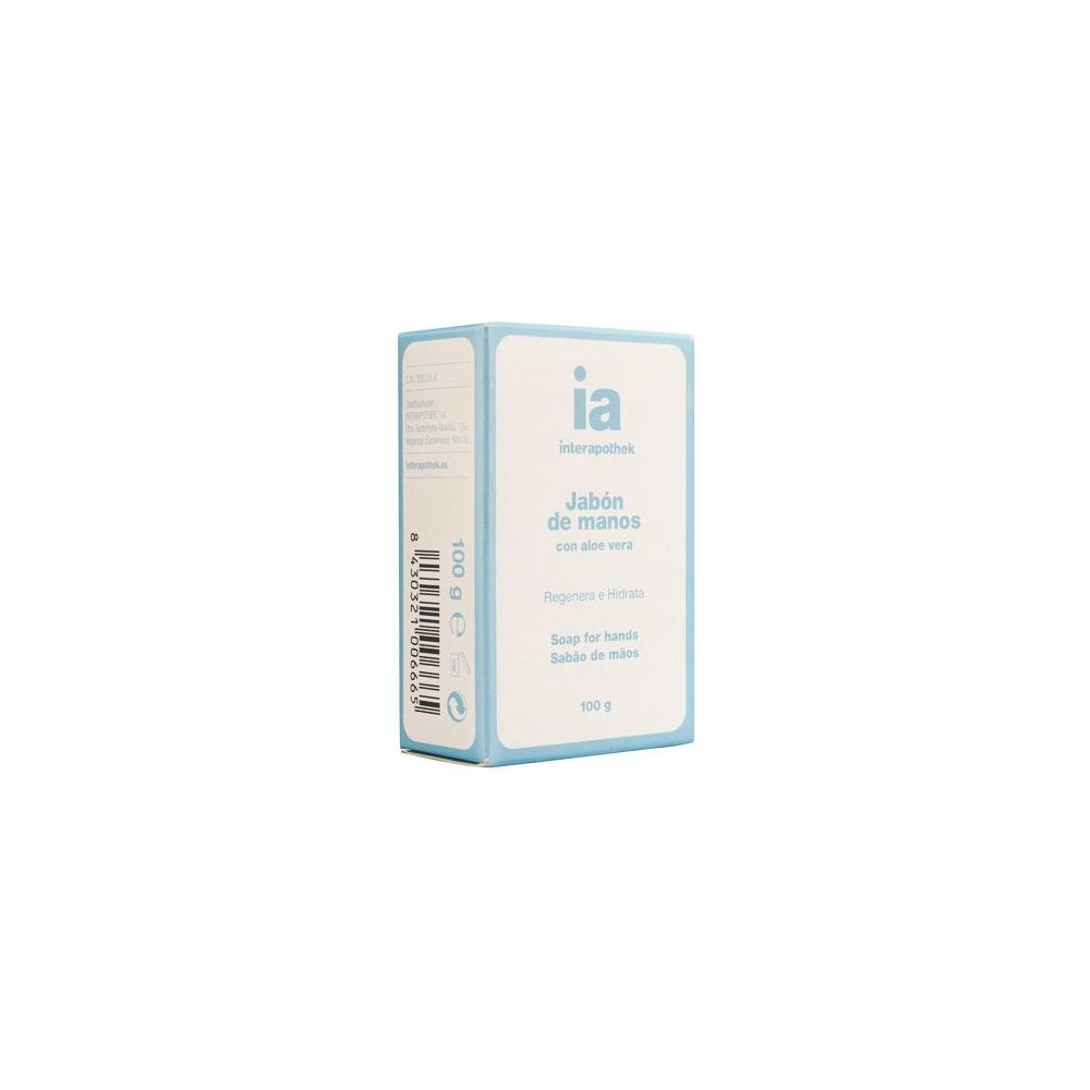 Interapothek Jabón Manos Aloe Vera En Pastilla 100G