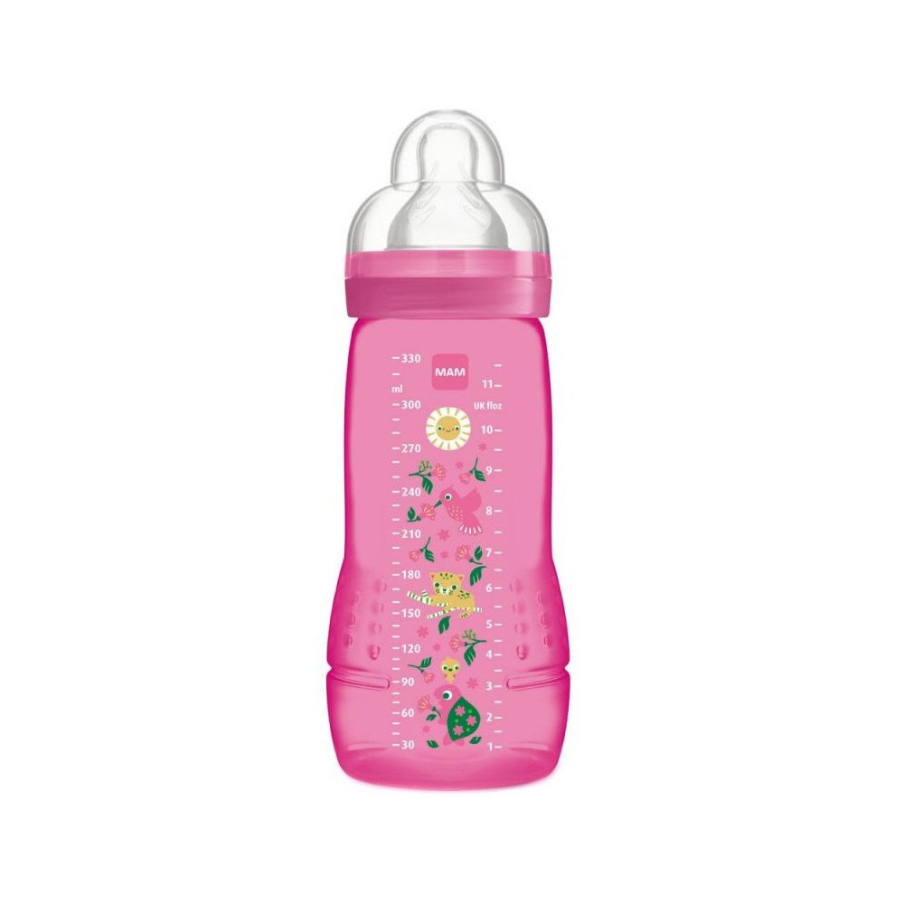 Mam Easy Active Biberón Deep Ocean Rosa 330Ml