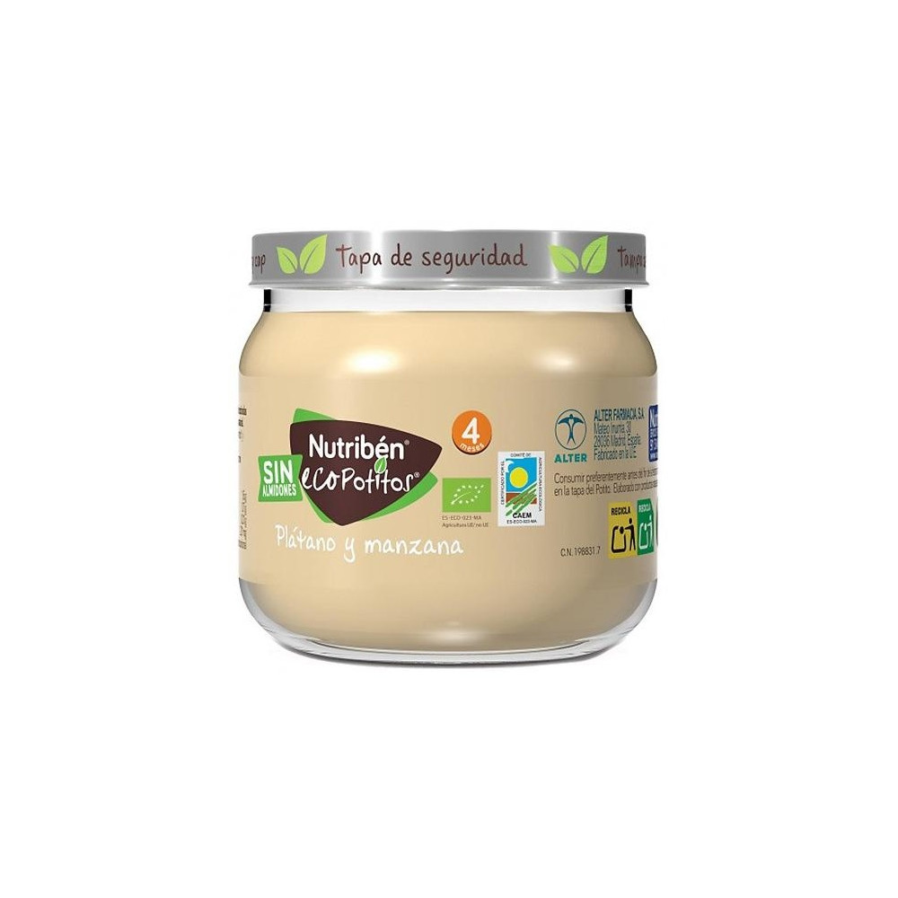 Nutriben Ecopotito Plátano Manzana 120G