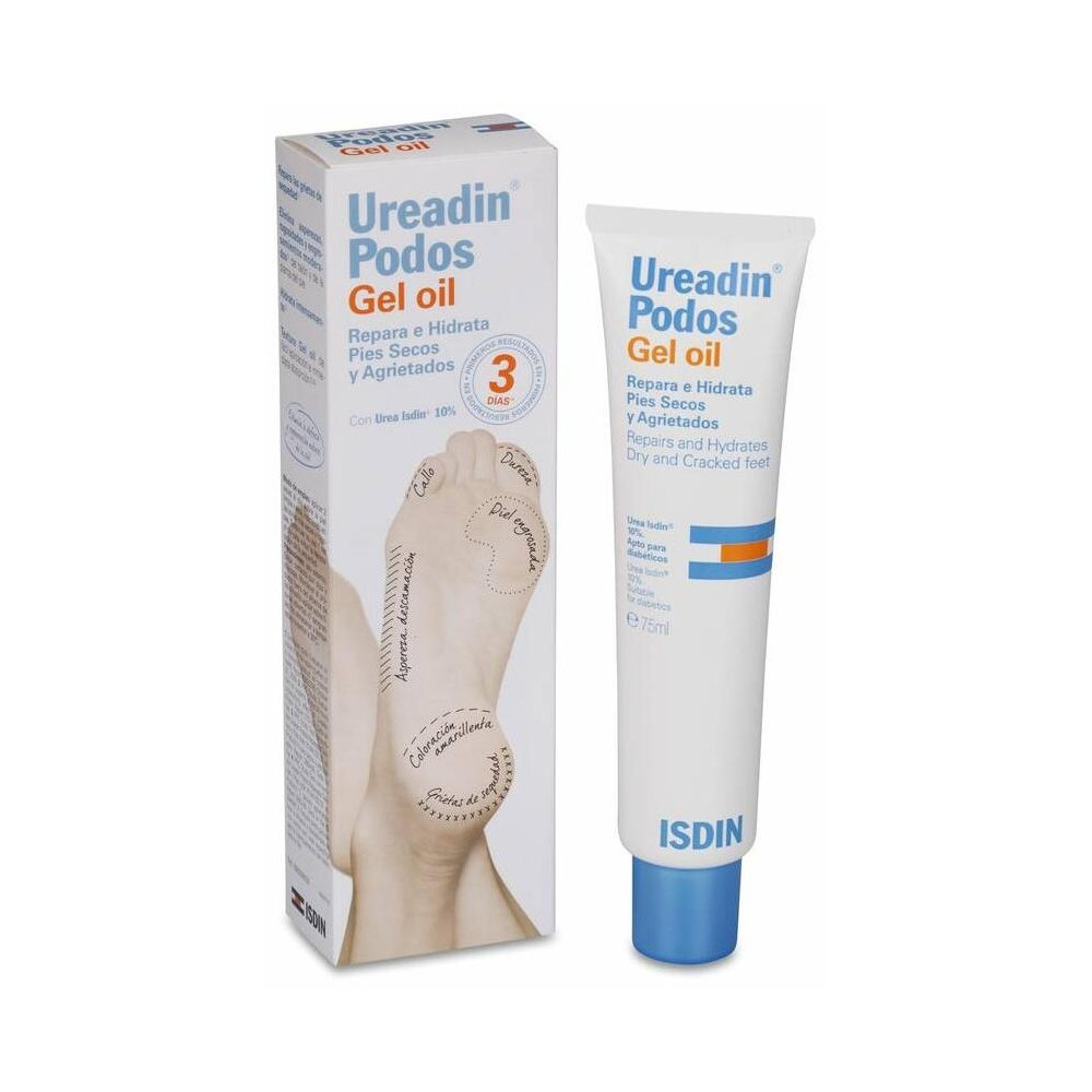 Isdin Ureadin Podos Gel Oil Talones Y Pies, 75 Ml