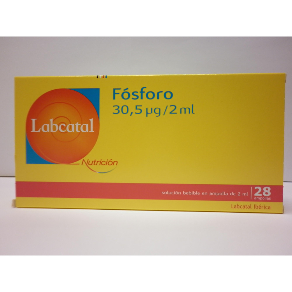 Labcatal 15 Fosforo 28 Ampollas
