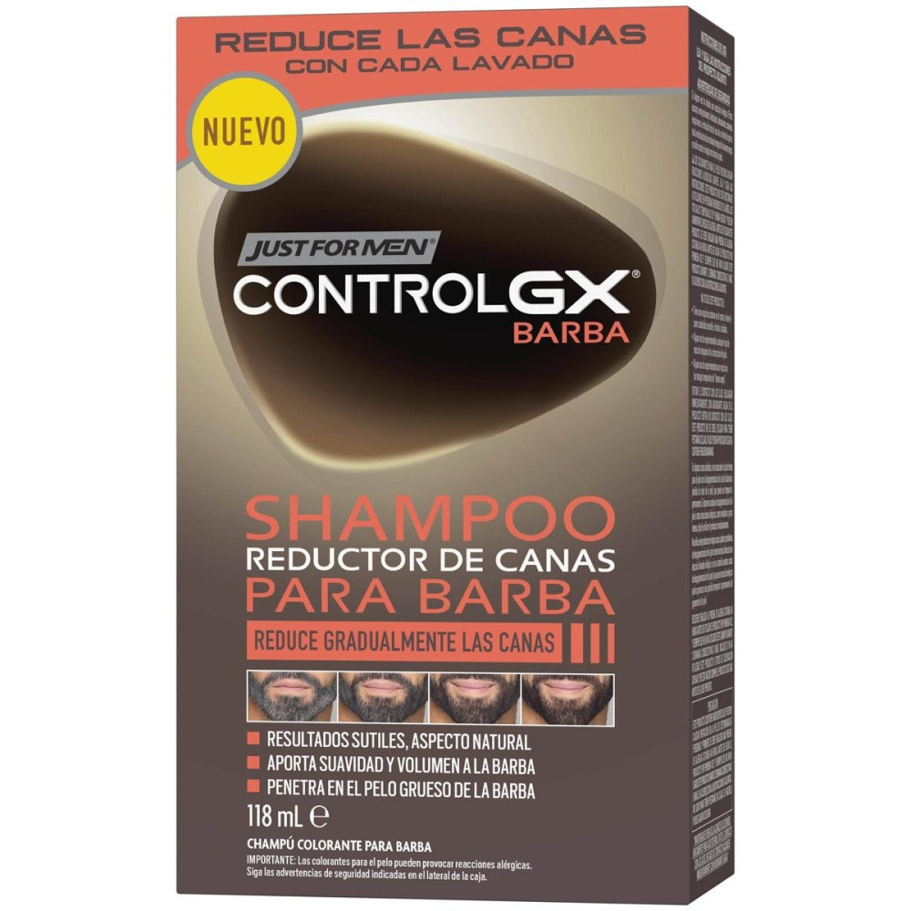 Just For Men Control Gx Gray Shampoo For Beards 118Ml